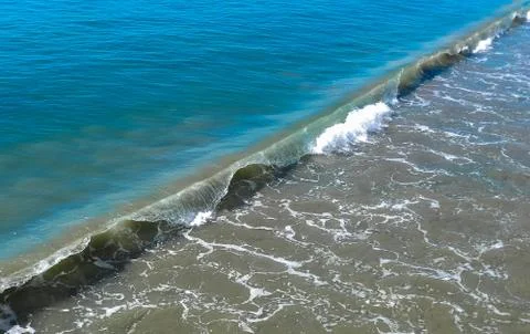 The Crashing Wave Stock Photos