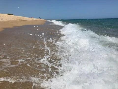 Crashing wave Foto stock