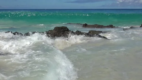 Crashing Waves 1 Stock Footage 138174968