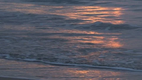 Crashing waves up close Stock Footage 74073170