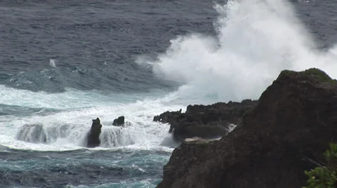 Crashing Waves Stock Footage 26310773
