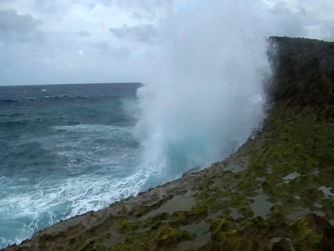 Crashing Waves Stock Footage 44560747