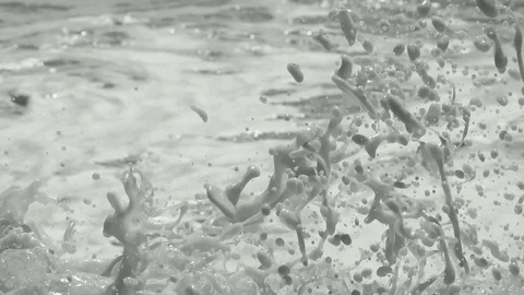 Crashing Waves Stock Footage 95303899