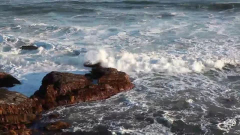 Crashing Waves Stock-Footage 145193810