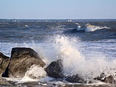Crashing Waves 写真素材