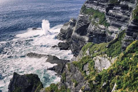Crashing waves Stock Photos