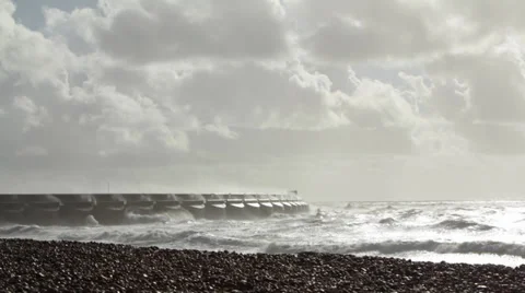 Crashing waves timelapse Stock-Footage 32250448