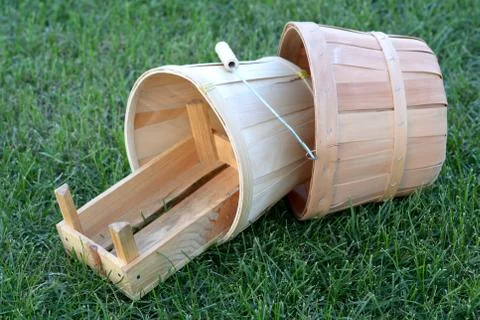 Crate and bucket Stock Photos