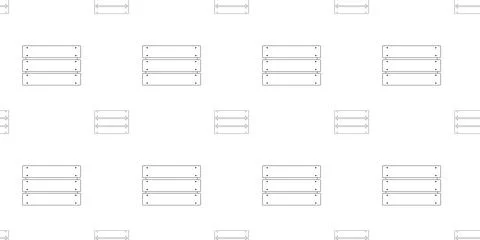 Crate Icon Seamless Pattern, Shipping Container Icon Vector Art Illustratio.. Stock Illustration