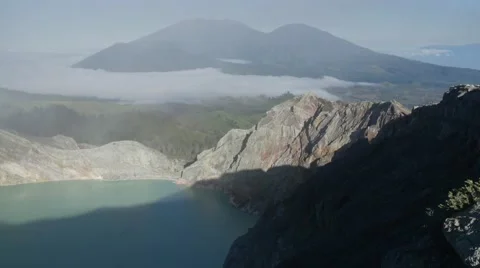 Crater cloud timelapse Stock Footage 56190703