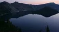 Crater Lake 11 Sunrise Wizard Island HD Footage