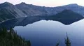 Crater Lake 12 Sunrise Wizard Island HD Footage