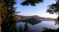 Crater Lake 21 Sunrise Wizard Island HD Footage