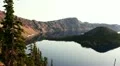 Crater Lake 48 HDR Sunrise Wizard Island HD Footage