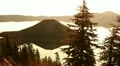 Crater Lake 51 HDR Sunrise Wizard Island HD Footage