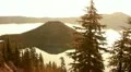 Crater Lake 52 Timelapse Sunrise x10 Wizard Island HD Footage