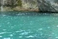 Crater Lake High Speed 120fps 08 Slow Motion Boat Shot Water Surface Reflecti Footage