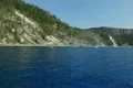 Crater Lake High Speed 120fps 20 Slow Motion Boat shot Water Surface Footage