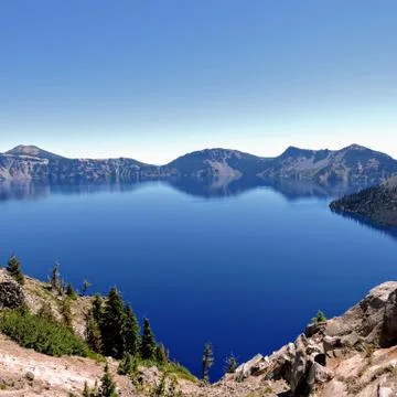Crater Lake Oregon Stock Photos