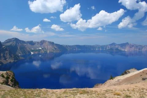 Crater lake Stock Photos