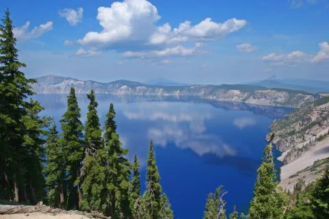 Crater lake Stock Photos