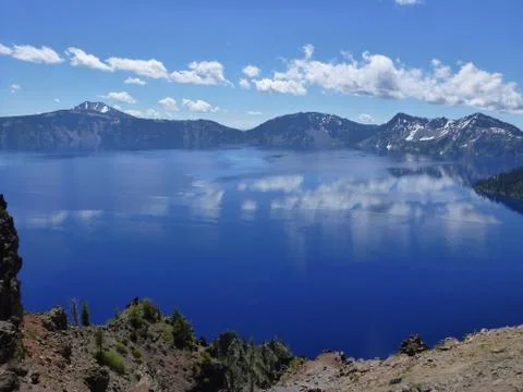 Crater Lake Stock Photos