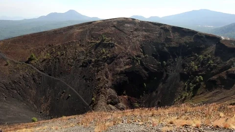 Crater Paricutin Stock Footage 84597516