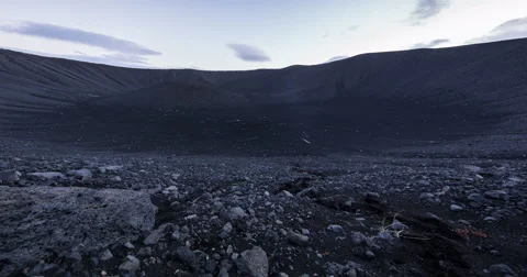 Crater timelapse sliding scene Vídeo Stock 57513490