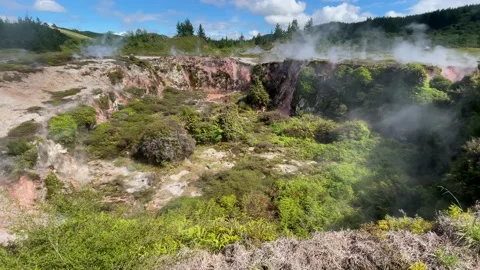 Craters of the Moon Thermal Activity Large Crater 動画素材 170624625