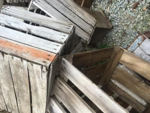 Crates Stock Photos