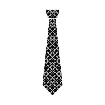 Cravat icon, simple style Stock Illustration