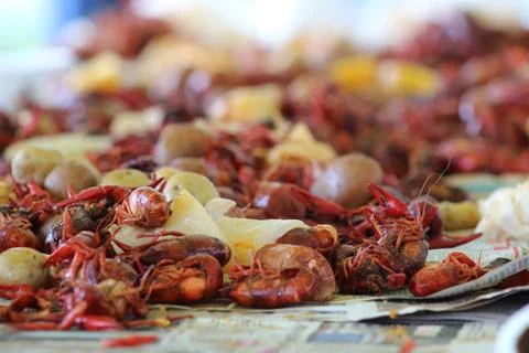 Crawfish Boil Stock Photos