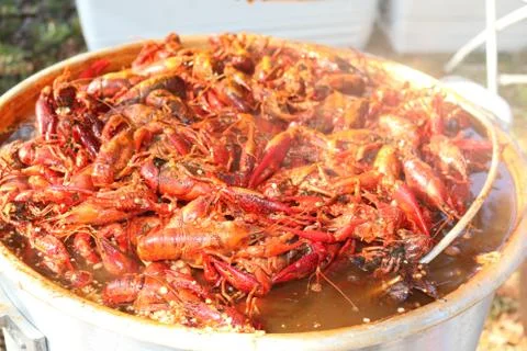 Crawfish Broil Stock Photos