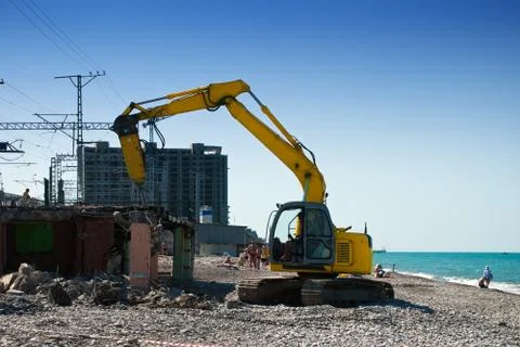 Crawler tractor Stock Photos