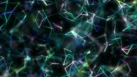 Crawling down laser lines. Blurred background. Video stock 104933183