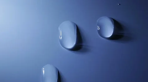 Crawling drops as car traffic 스톡 동영상 21436710