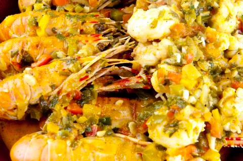 Crayfish Stew Stock Photos