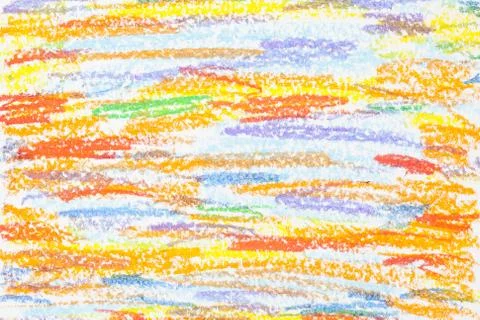 Crayon colorful texture Stock Illustration