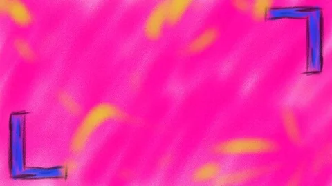 Crayon Drawn Animated Background Loop - Pink Vídeo Stock 71695183