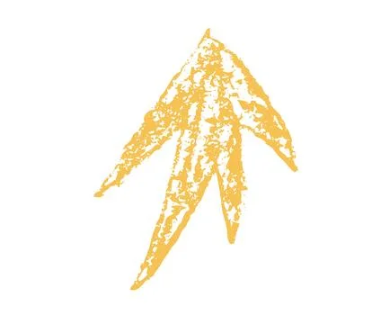 Crayon drawn Comets, twinkle and blinking starburst. Vector pencil scribble Stock Illustration