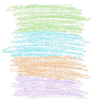 Crayon hand drawn design element, frame, copy space or background Stock Illustration