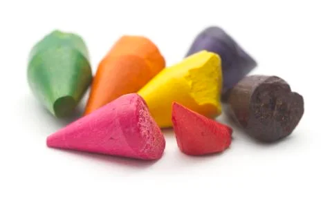 Crayon lid Stock Photos