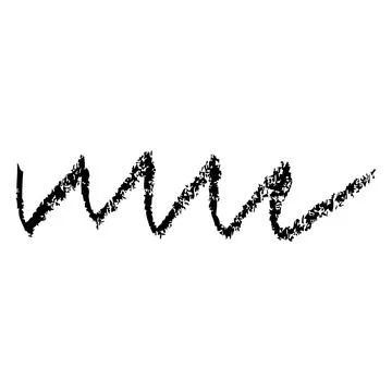 Crayon scribble, simple vector doodle hand draw sketch Stock Illustration