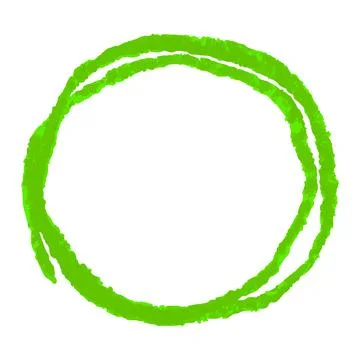 Crayon scribble texture stain isolated on white background Stock Illustration