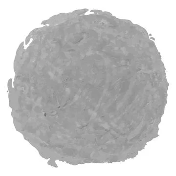 Crayon scribble texture stain isolated on white background Illustrazione stock