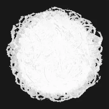 Crayon scribble texture stain isolated on white background Stock Illustration