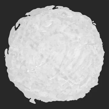 Crayon scribble texture stain isolated on white background Stock Illustration