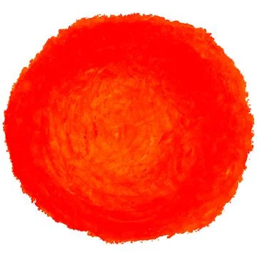 Crayon scribble texture stain isolated on white background Illustrazione stock