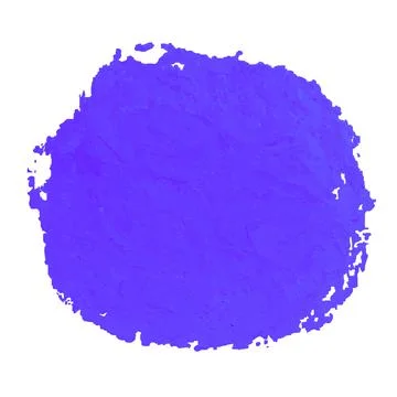 Crayon scribble texture stain isolated on white background Stock Illustration