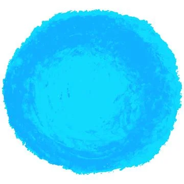 Crayon scribble texture stain isolated on white background Illustrazione stock